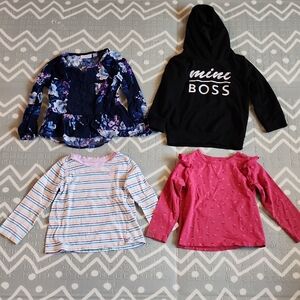 Size 4 Tops And Hoodie